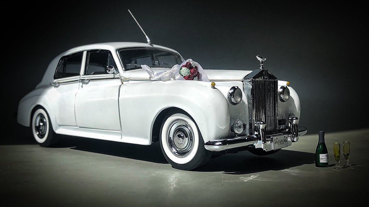 1955 Rolls-Royce Silver Cloud - Franklin Mint 1:24 (Limited