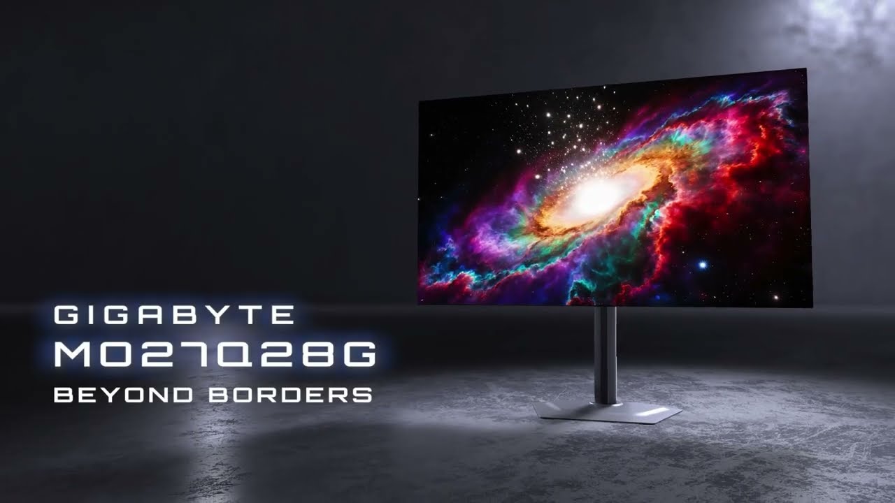 トレーラー】GIGABYTE MO27Q28G【OLED ゲーミングモニター】#GIGABYTE