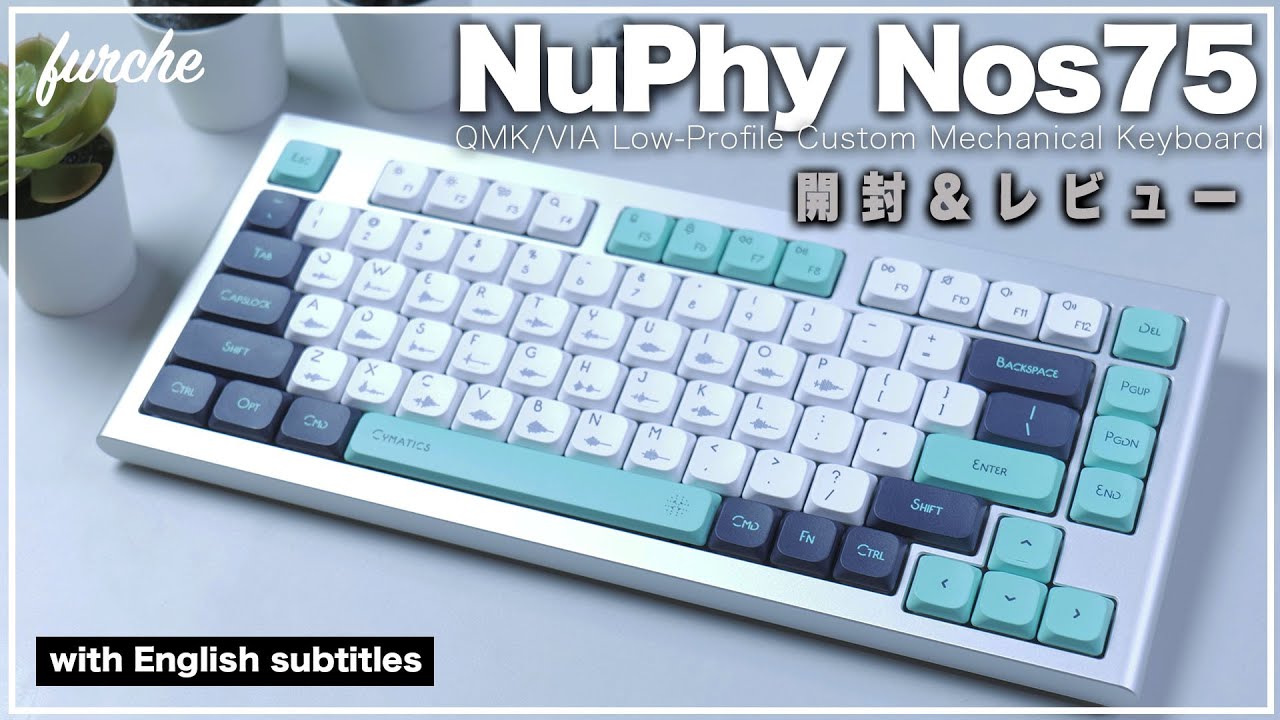 NuPhy Nos75｜開封＆レビュー - YouTube