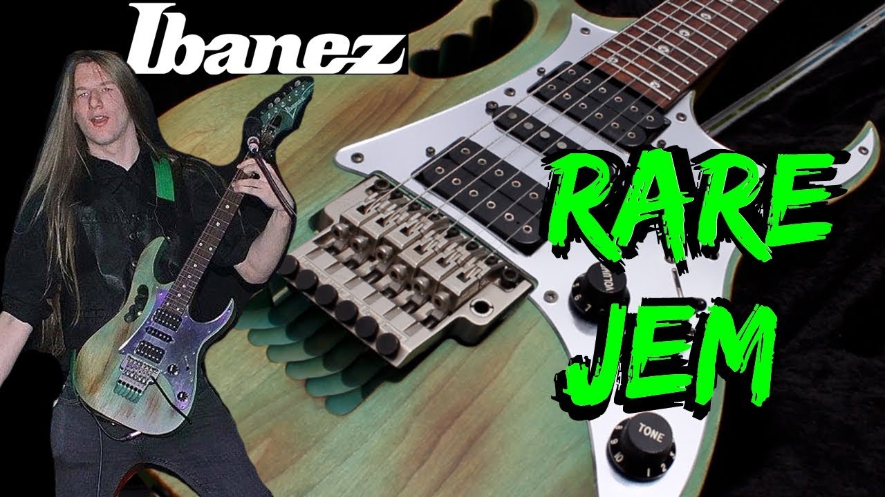 Ibanez JEM BSB Review - A RARE JEM - YouTube