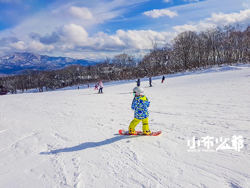 妙高滑雪｜池之平溫泉滑雪場，寬敞緩斜面滑雪道，具有豐富的park適合