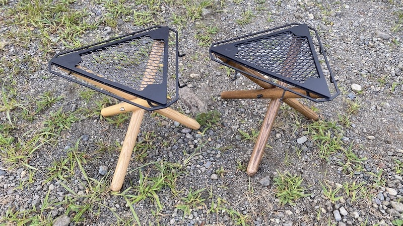 ソマビト 焚き火 side stand ナチュラルカラー ソマビト SomAbito
