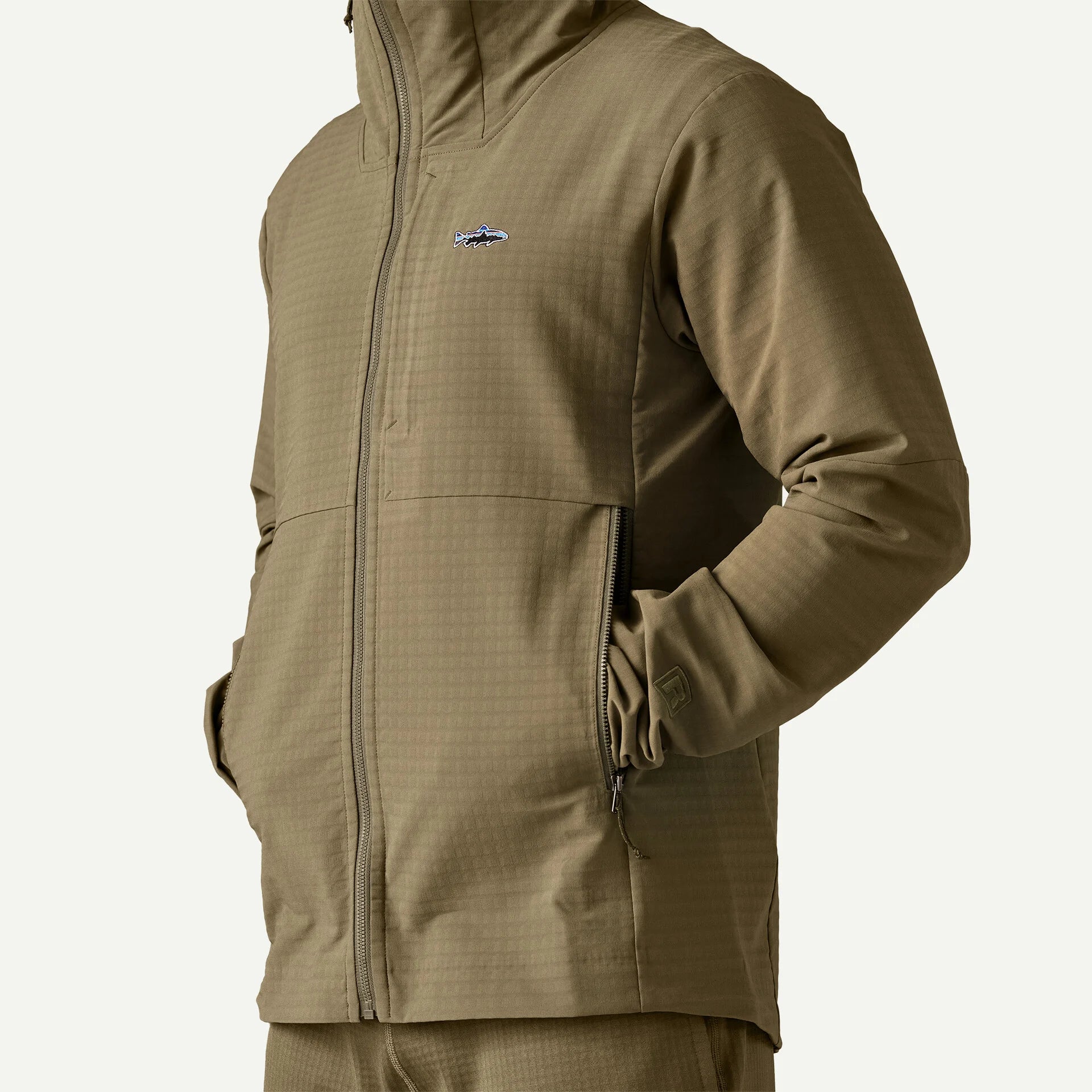 Patagonia Men's R1 Techface Fitz Roy Trout Hoody – Idaho Angler
