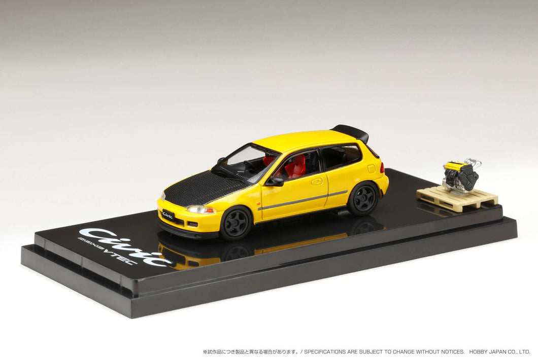 Hobby Japan HJ642017AY Honda CIVIC (EG6) JDM Style Customized