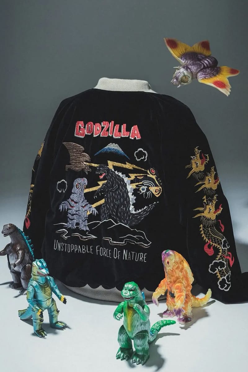 Tailor Toyo x BEAMS Godzilla Sukajan Jacket Info | Hypebeast