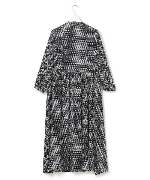 セール】 【洗える】モダンジオメトリックプリント ワンピース