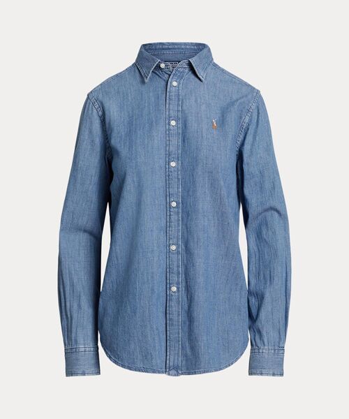 クラシック フィット デニム シャツ （シャツ・ブラウス）｜POLO RALPH