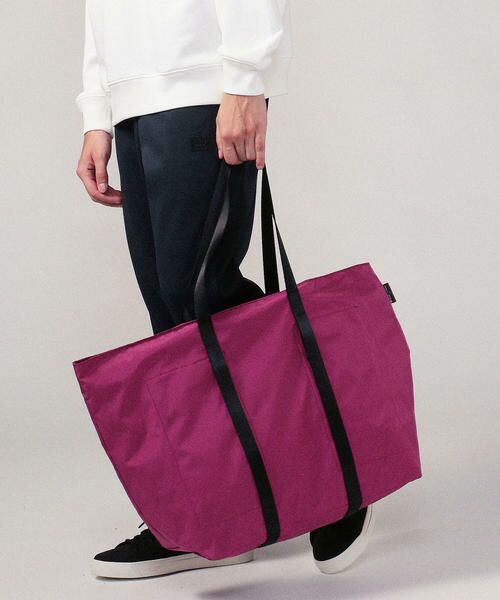 セール】 AMIACALVA TOTE(L) ポリエステルギャバジン トートバッグ