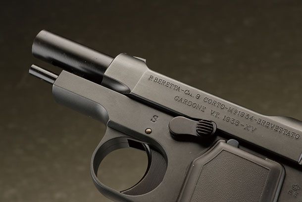 ウエスタンアームズ「ベレッタM1934 カーボンブラックVer.ガスブロー