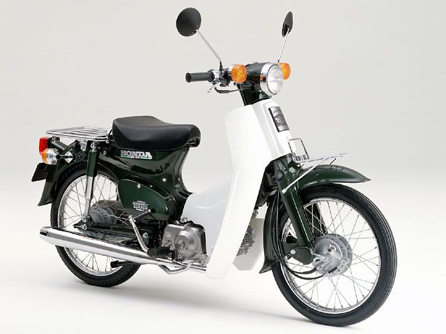 ホンダ（HONDA）1995年 Super Cub 50 Deluxe・マイナーチェンジの