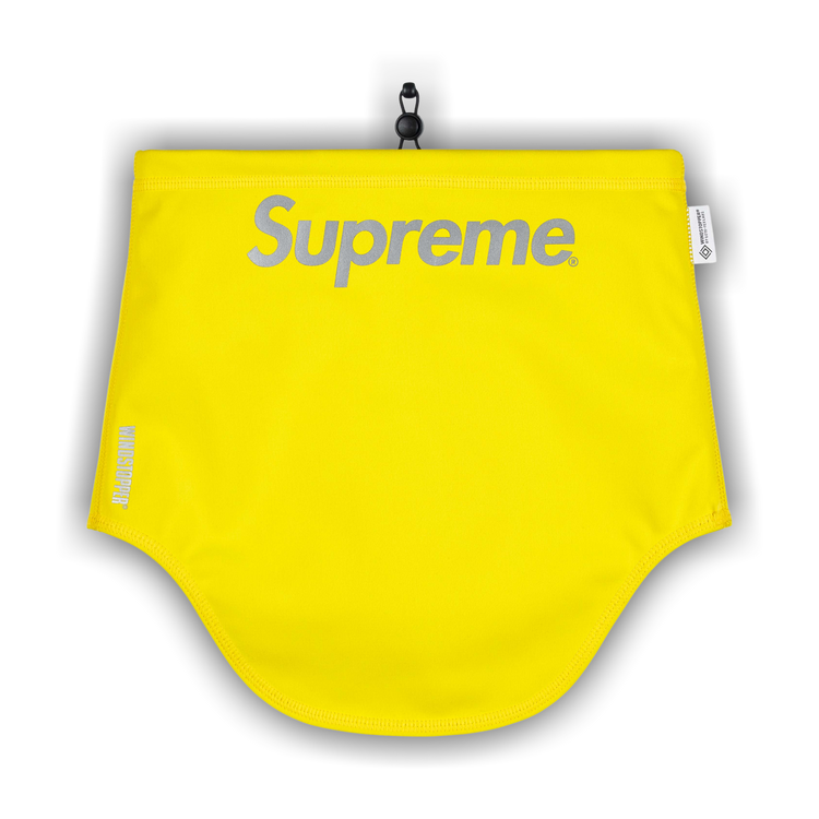 Buy Supreme Windstopper Neck Gaiter 'Yellow' - FW25A85 YELLOW | GOAT