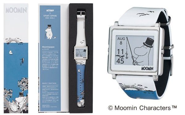新品 ムーミン スマートキャンバス 時計ベルト ヴォーエプソン 金具