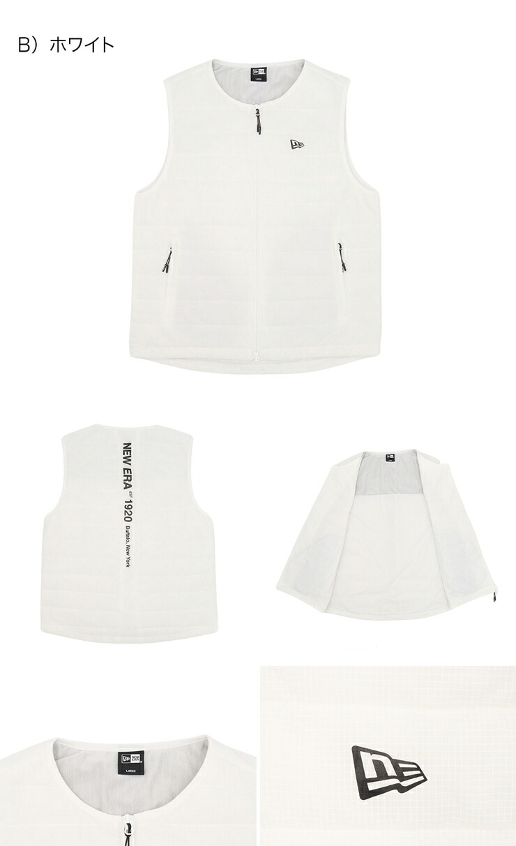 楽天市場】ニューエラ ゴルフ ウェア ベスト NEW ERA GOLF 黒 白