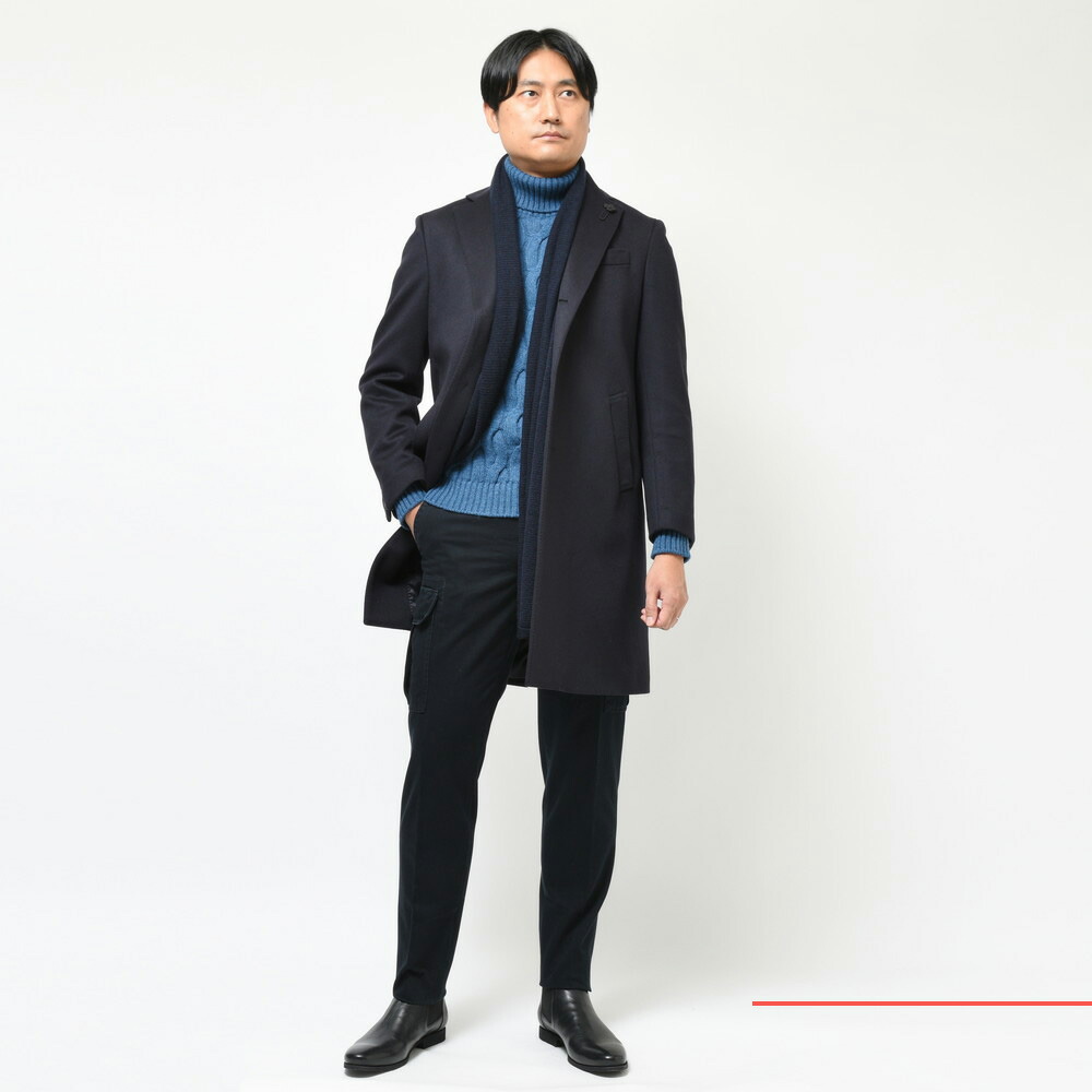 SALE】LARDINI（ラルディーニ）SPECIALウールフランネルチェスター