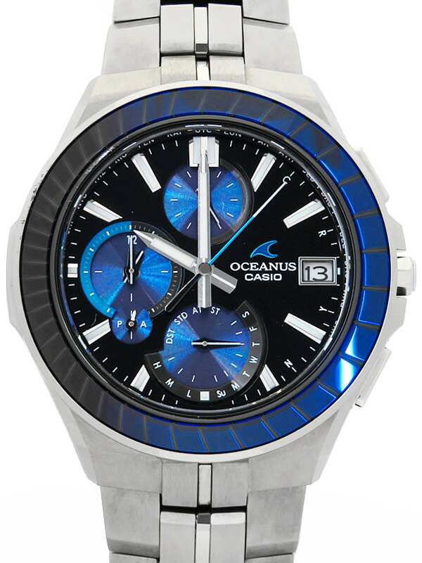 CASIO】カシオ『オシアナス マンタ 江戸切子 -斜光-』OCW-S5000EK-1AJF
