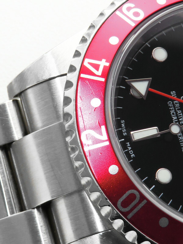 ROLEX】ロレックス『GMTマスター2 赤×黒ベゼル』16710 Z番'06年頃製
