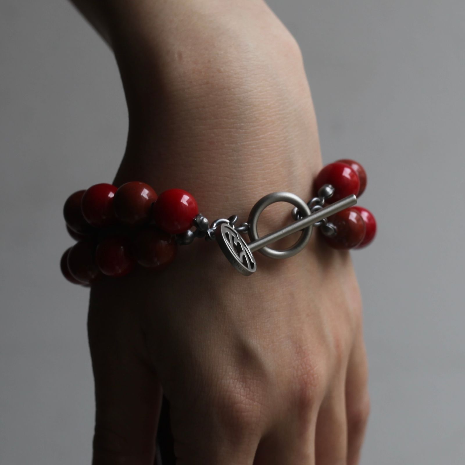 SOSHIOTSUKI - 【お取り寄せ注文可能】Double Juzu Bracelet(RED