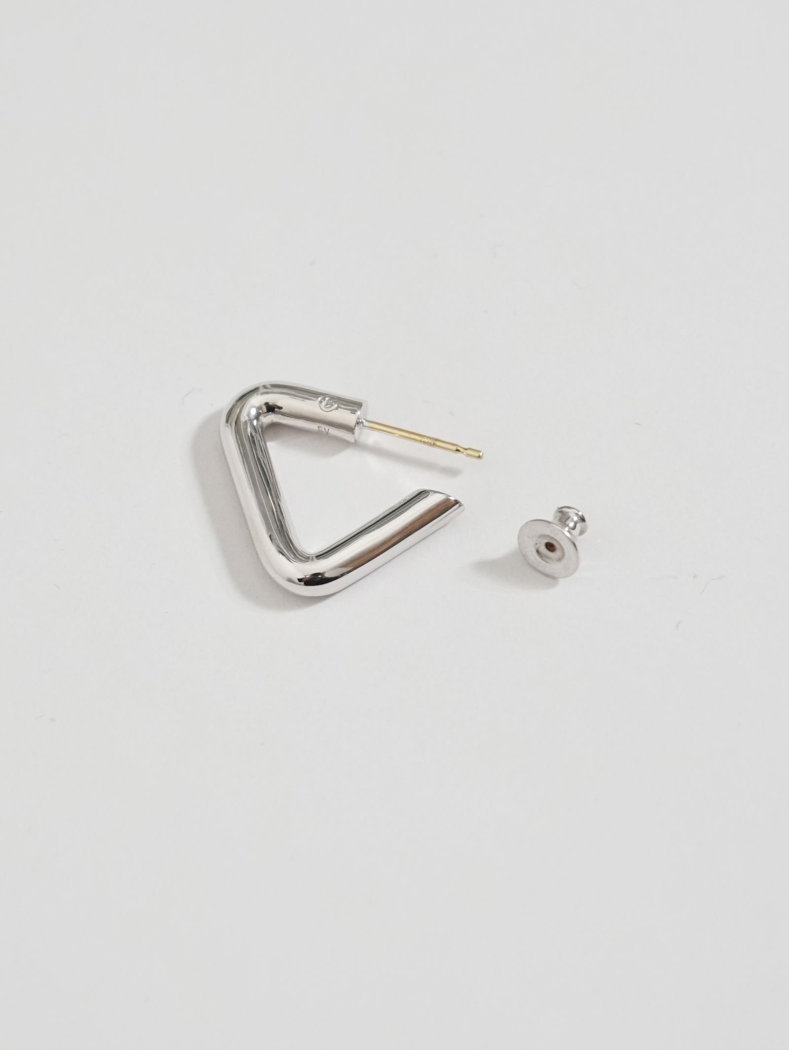 CAREERING - 【両耳用】 TRIANGLE 701 (SV) トライアングル ピアス