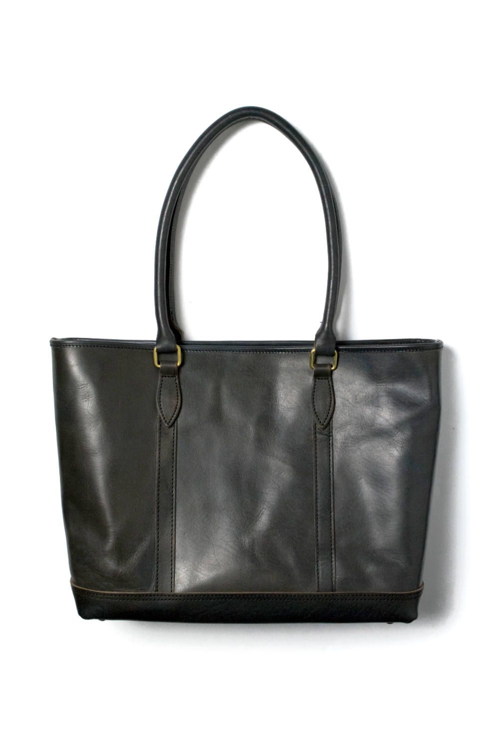 vasco - 【26SS / 予約受付中】LEATHER NELSON TOTE BAG [BLACK