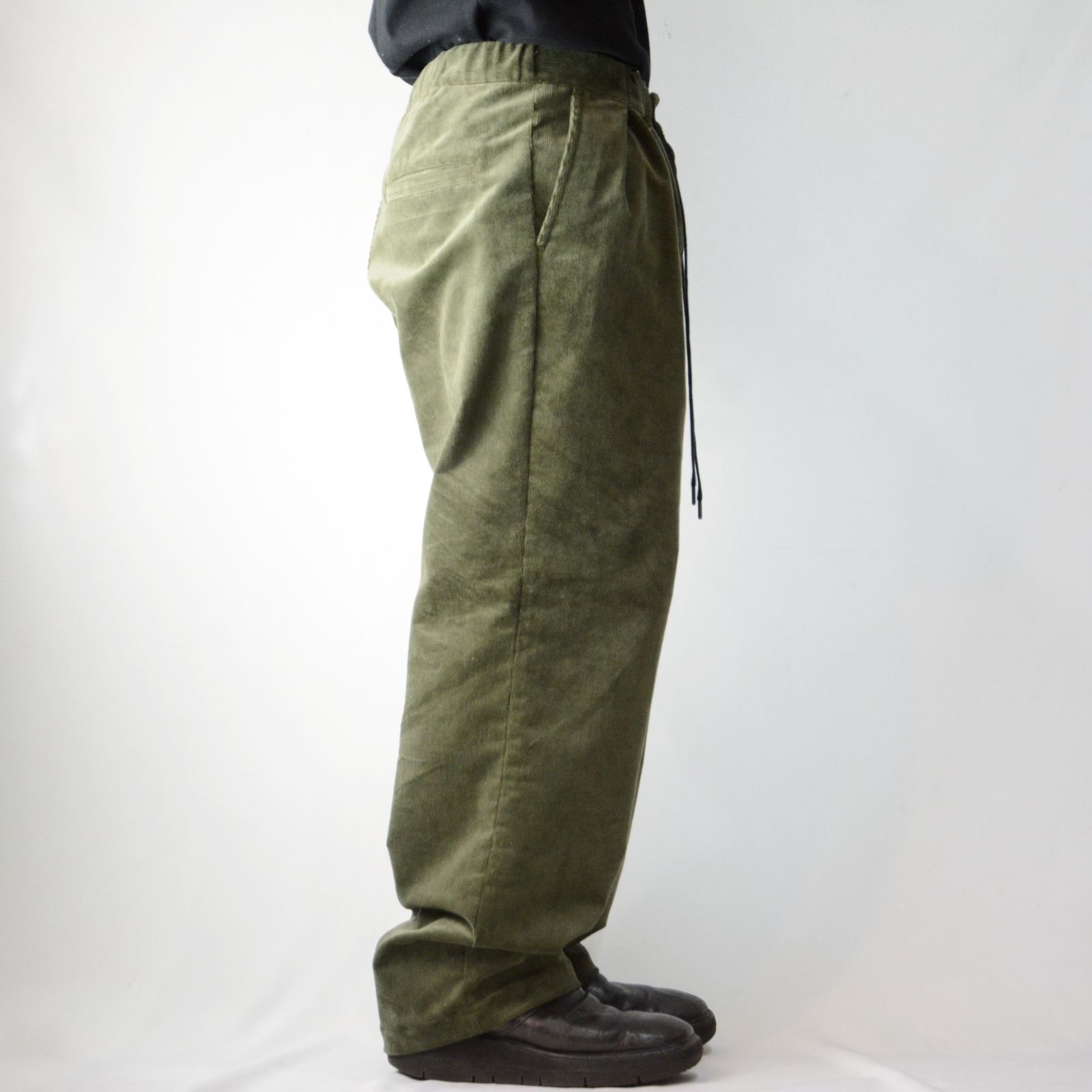 ISAMU KATAYAMA BACKLASH - コーデュロイ ワイドパンツ （KHAKI
