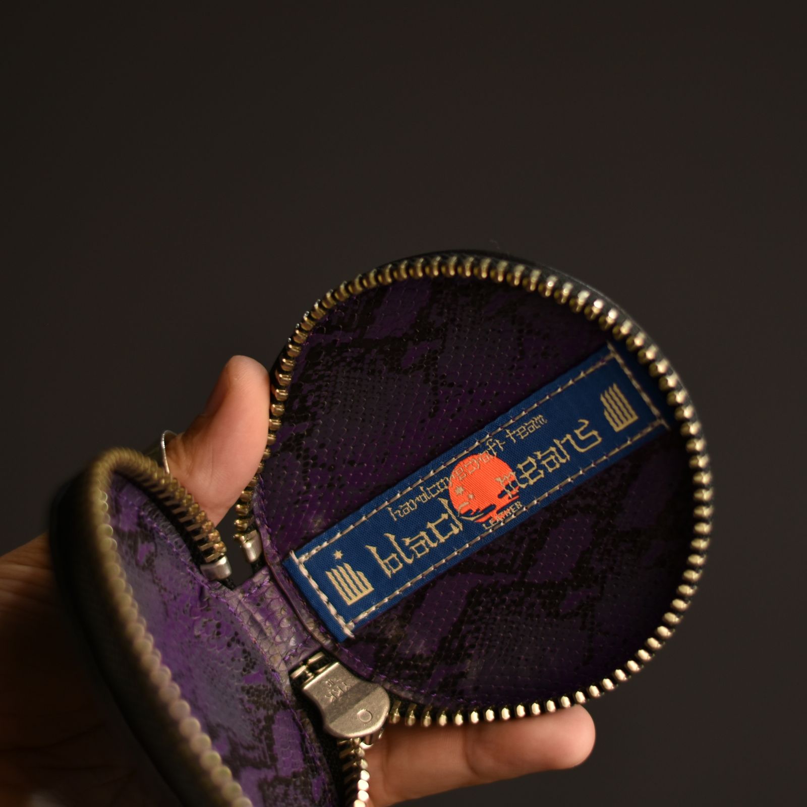 el conductorH - x blackmeans leather coin case (MULTI) / ブラック