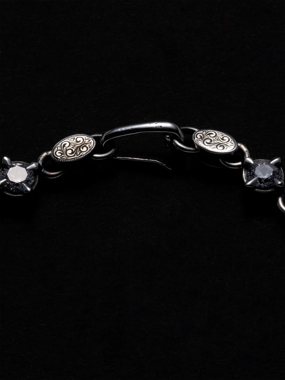 ANTIDOTE BUYERS CLUB - Engraved Cutstone Link Bracelet