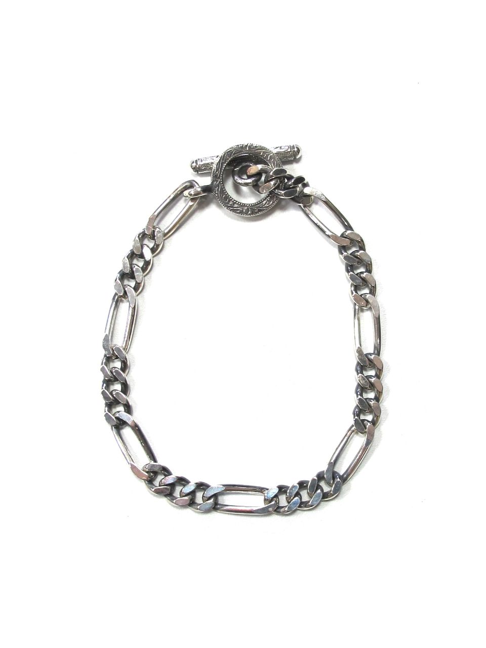 アクセサリー ANTIDOTE FIGARO CHAIN BRACELET M 18cm Figaro Wide