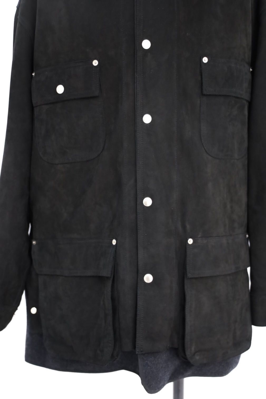 YOKE - ヨーク 25FW カバーオールNuback Leather Coverall Jacket