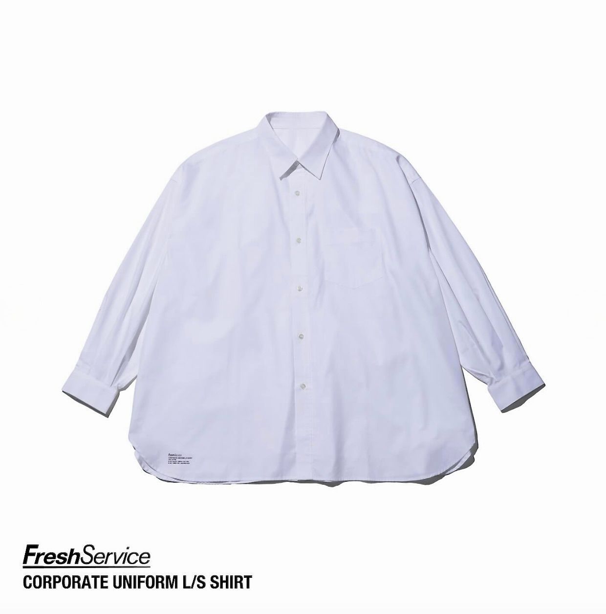 FreshService - フレッシュサービス CORPORATE UNIFORM L/S SHIRT