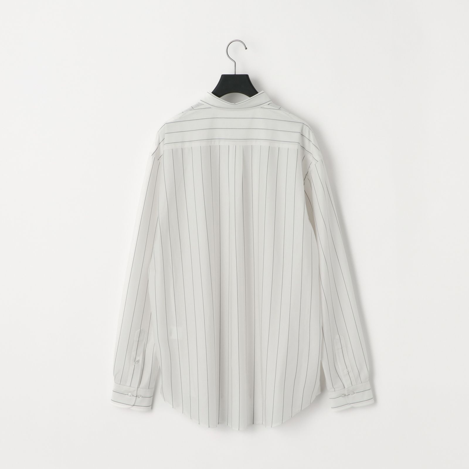 KANEMASA PHIL. - 46G Stripe Atmosphere Shirt（WHITE） | niki