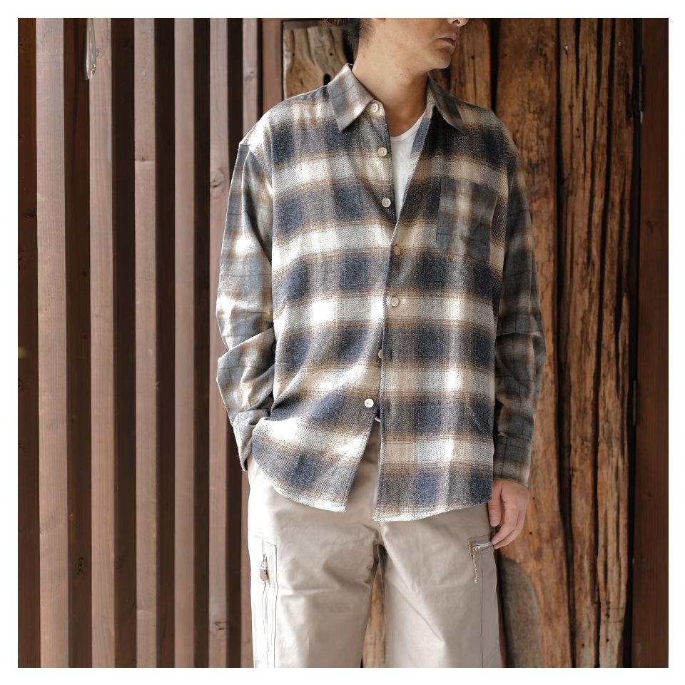 Our OUR LEGACY Above Shirt 48 チェックシャツ Legacy Above Shirt
