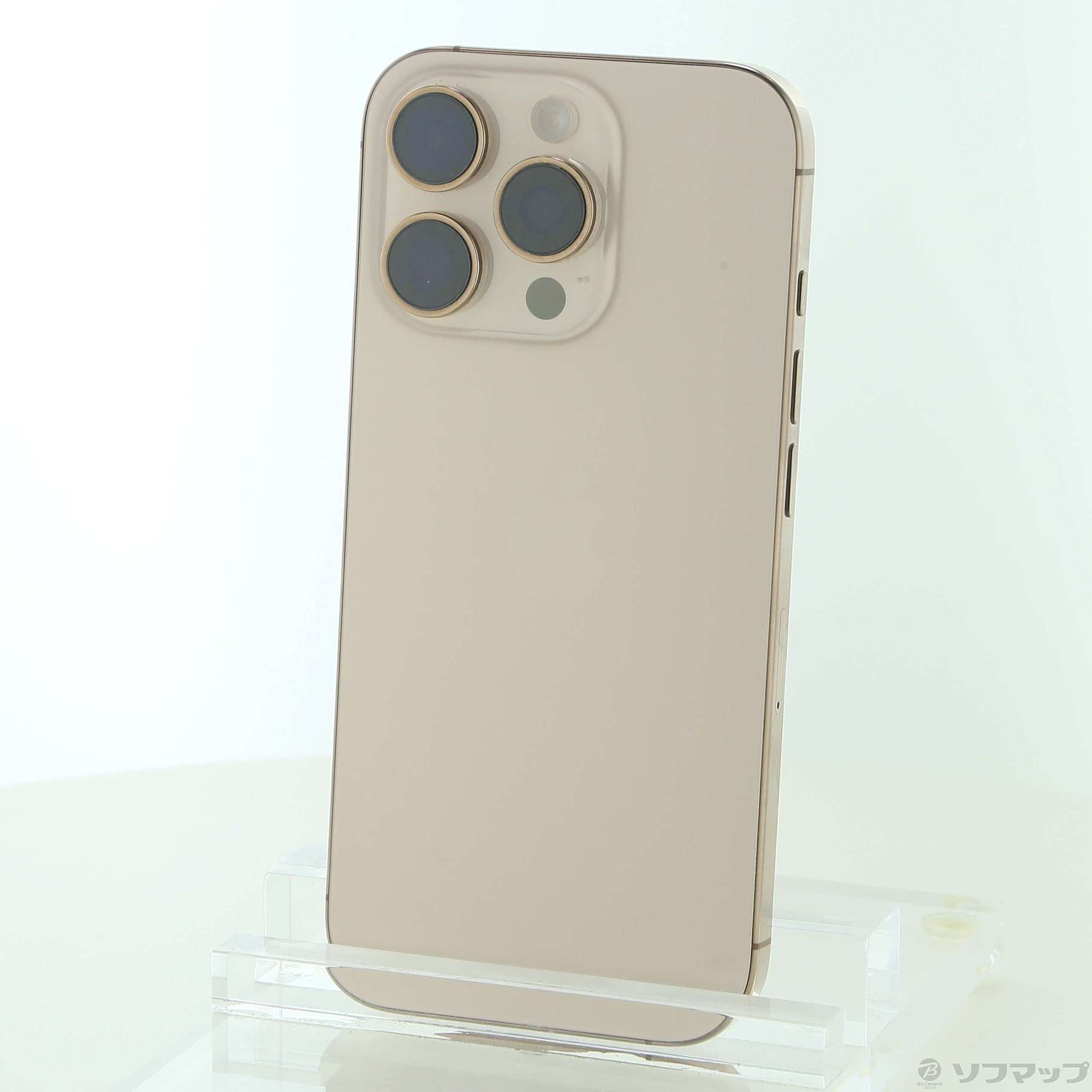 iPhone 16 Pro 128GB SIMフリー [デザートチタニウム] 中古(白ロム