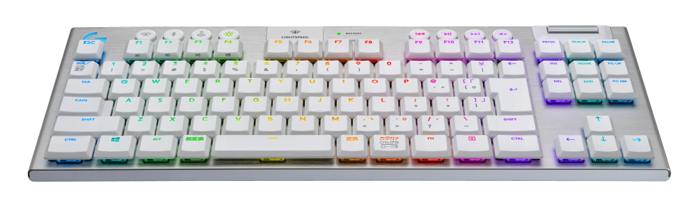ゲーミングキーボード タクタイル ホワイト G913-TKL-TCWH ［Bluetooth