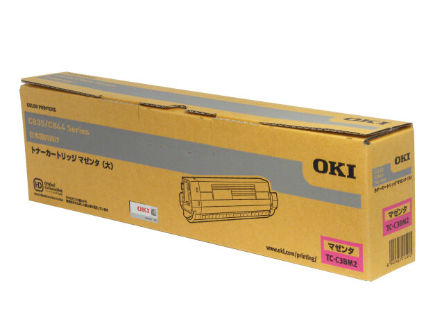 OKI トナーカートリッジ マゼンタ （大） TC-C3BM2 純正品