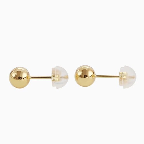 送料無料】正規品 K18/18金 k18/18k イエローゴールド ピアス/ボール