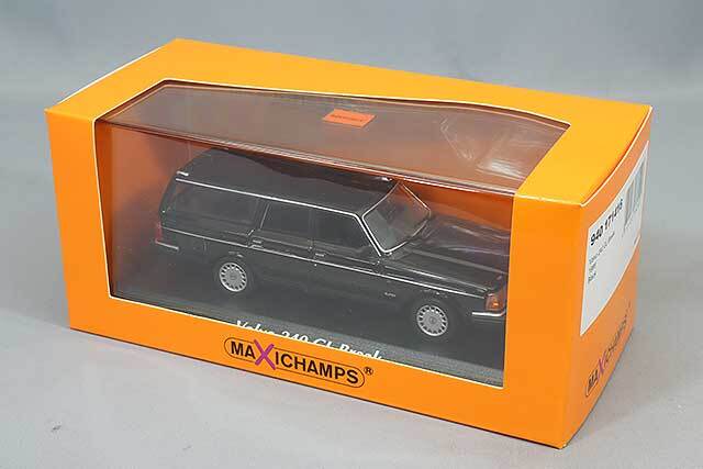 マキシチャンプス 1/43 ボルボ 240 GL ブレーク 1986 ブラック