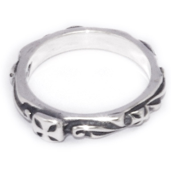 ビルウォールレザー Bill Wall Leather Thin cross Ring シンクロ