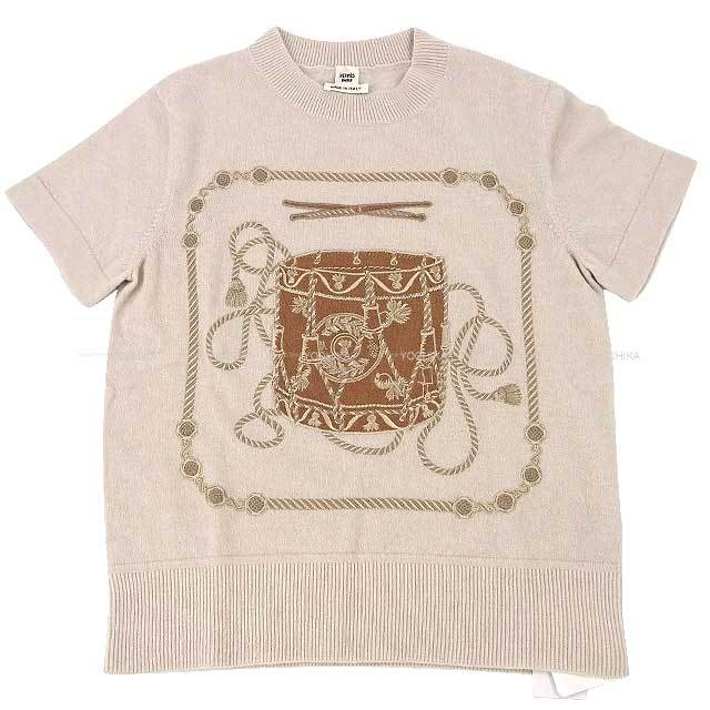 HERMES エルメス ニット レディース ショートスリーブ 半袖 セーター
