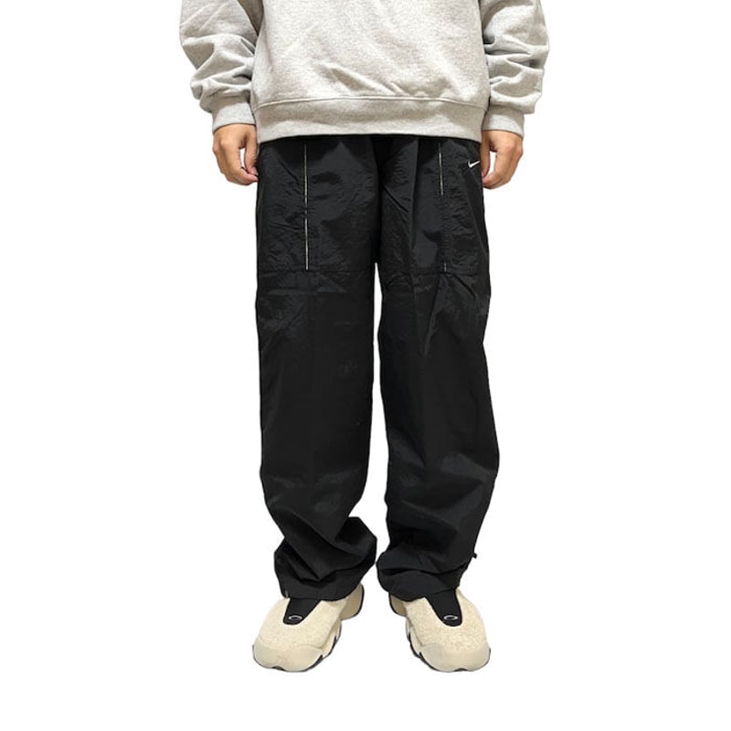 USED】00'S NIKE GIMMICK NYLON PANTS BLACK | KON