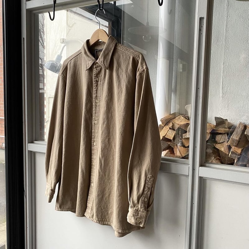 AURALEE BOTANICAL DYED SELVEDGE DENIM SHIRTS