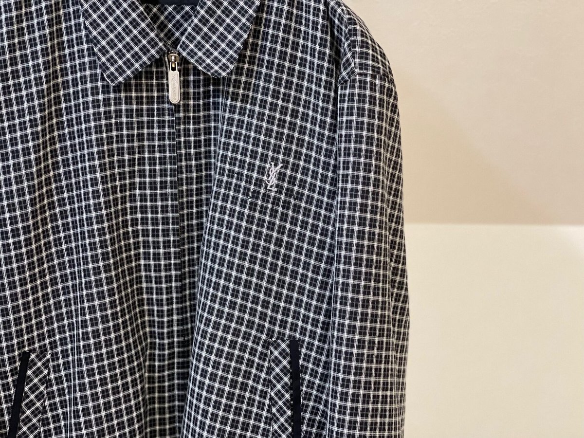 90s yves saint laurent blouson | weekend tokyo