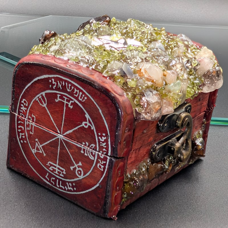 1点物】 ソロモン王の鍵 護符魔術オルゴンボックス 〜太陽の護符