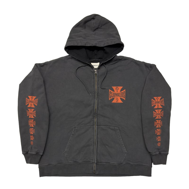 greatLAnd ORIGINAL CLUNKERS ZIP HOODIE / DOUBLE
