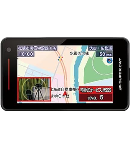 プリウスα レーダー探知機super cat GWR303sd GWR303sd｜GPS&レーダー
