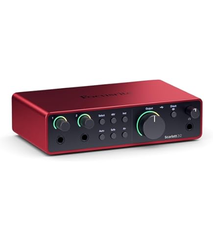 Amazon.co.jp: Focusrite Scarlett 8i6 3rd Gen オーディオ