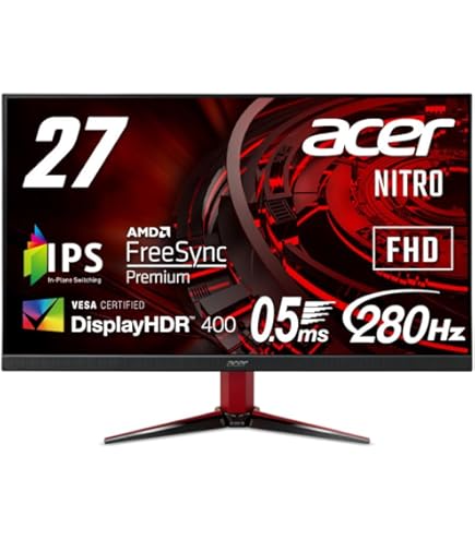 Amazon.co.jp: Acer Nitro ゲーミングモニター 24.5インチ IPS フルHD