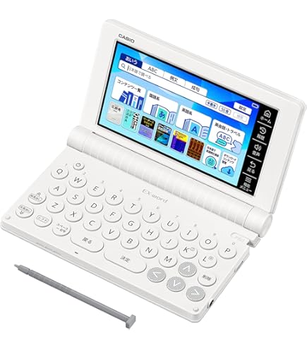 Amazon | CASIO 電子辞書 EX-word DATAPLUS7 XD-N4700 白 カラー 液晶