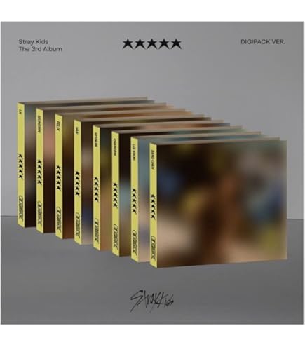 Amazon.com: Stray Kids - 5-STAR [DIGIPACK VER.] 3rd Album+Pre