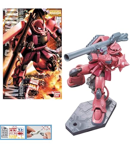 Amazon.com: Gundam MG MS-06F/J Zaku II (Coating Version) 1/100