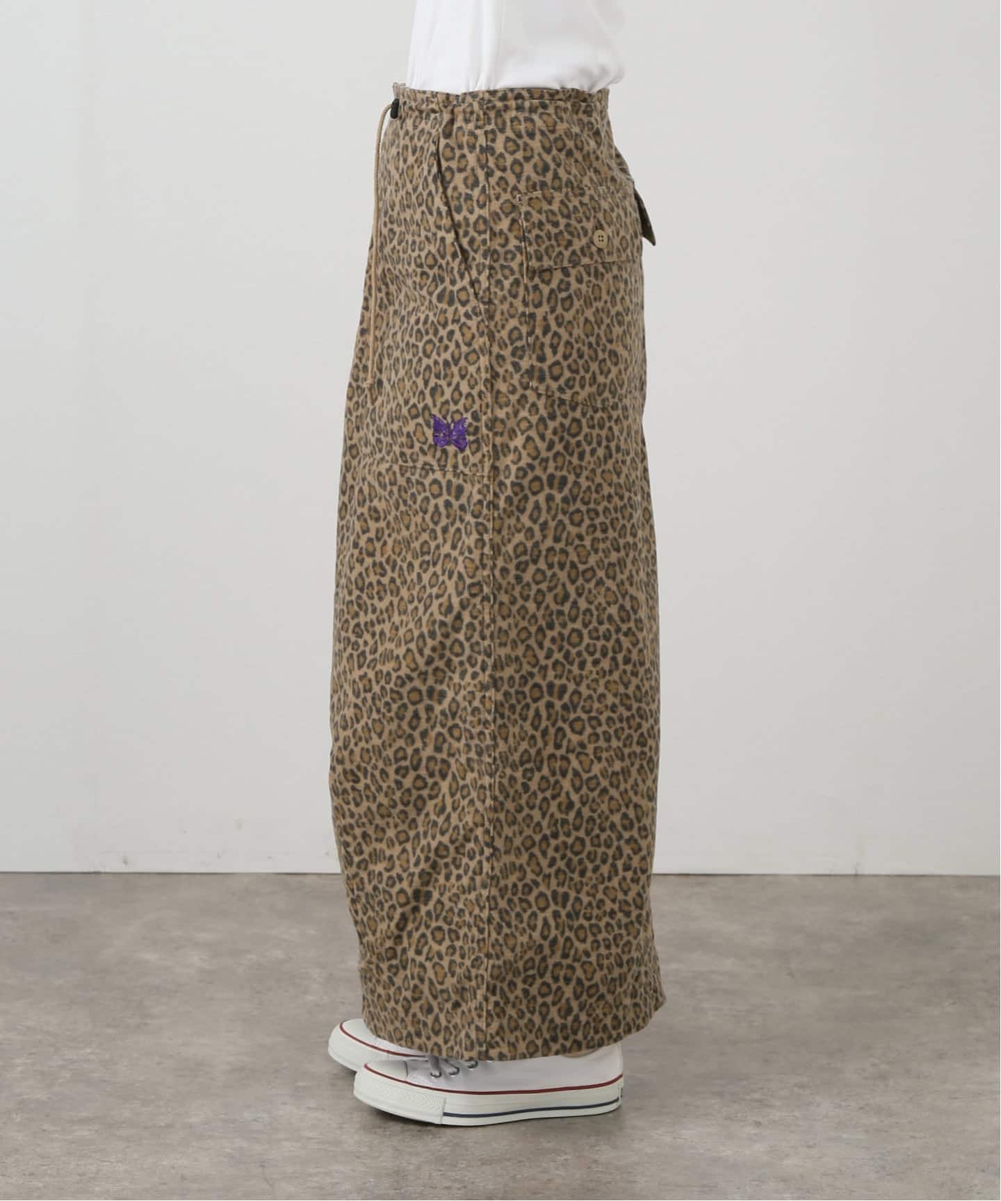 NEEDLES / ニードルズ String Fatigue Skirt-Brushed Sat（ロング